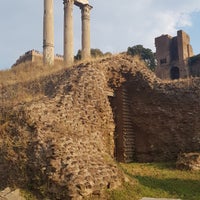 Photo taken at Temple of Castor and Pollux by Lesley A. on 8/7/2018