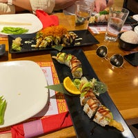 Photo taken at Hot Woks Cool Sushi by Majeed Z. on 5/6/2023