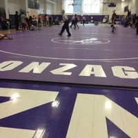 Photo taken at Gonzaga Wrestling Room by Morgan T. on 3/17/2013