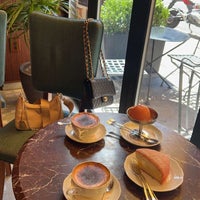 Photo taken at Sant Ambroeus Coffee Bar by waad on 8/30/2022