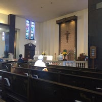 Photo taken at St. Thomas Apostle Catholic Church by Luis P. on 10/23/2016