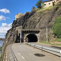 Photo taken at Vyšehradský tunel by Jana K. on 8/26/2021