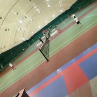 Photo taken at Республиканская ДЮСШОР по теннису by Anya S. on 11/5/2015