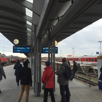 Photo taken at Bahnhof Westerland (Sylt) by Hauke P. on 3/20/2016