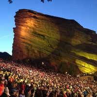 Photo taken at Red Rocks Park &amp;amp; Amphitheatre by Amy M. on 5/10/2013