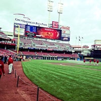 Photo taken at Great American Ball Park by Tricia T. on 5/7/2013