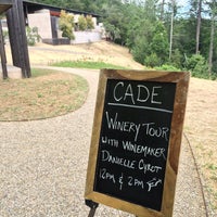 Photo taken at Cade Estate Winery by Tricia T. on 4/23/2016