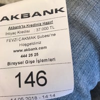 Photo taken at Akbank by Mustafa K. on 5/14/2018