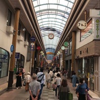 Photo taken at Hamanomachi Shopping Street by たこす on 8/21/2020