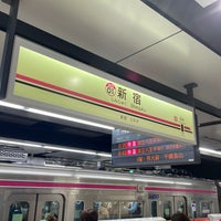 Photo taken at Keio Shinjuku Station (KO01) by たこす on 3/18/2024