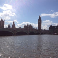 Photo taken at Westminster Bridge by Ray W. on 4/26/2013