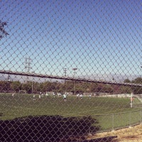 Photo taken at Griffith Park - Artificial Turf Soccer Field by Ricardo J. S. on 9/15/2013