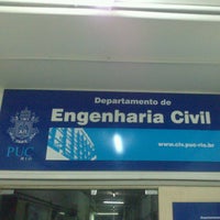 Photo taken at Departamento de Engenharia Civil - Puc-Rio by Mariana L. on 12/21/2012