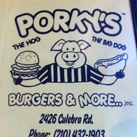 Photo taken at Porky&amp;#39;s Burgers &amp;amp; More by Herman R. on 7/18/2014