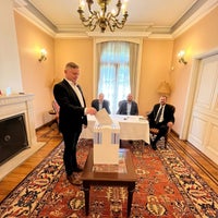 Photo taken at Embassy of the Czech Republic by Matej V. on 1/26/2023