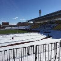 Photo taken at Стадион «Геолог» by Stanislav S. on 4/1/2017