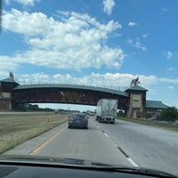 Photo taken at Great Platte River Road Archway by Val T. on 8/19/2022