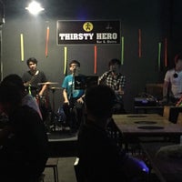 Photo taken at Thirsty Hero Bar &amp;amp; Bistro by Tao S. on 1/19/2018