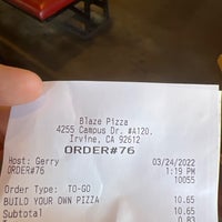Photo taken at Blaze Pizza by Janet on 3/24/2022
