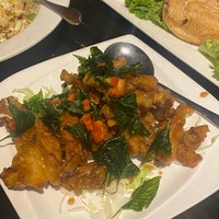 Photo taken at Bai Tong Thai Restaurant by Janet on 6/15/2021
