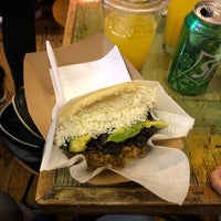 Photo taken at Arepa Factory by Claudia G. on 2/4/2018