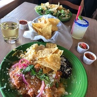 Photo taken at Dos Coyotes Border Cafe by Lucy Y. on 11/4/2017