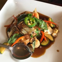 Photo taken at Thai Basil by Lucy Y. on 3/24/2018