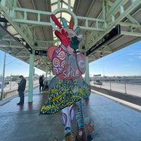 Photo taken at Metro Rail - Willowbrook/Rosa Parks Station (A) by Tanya J. on 6/6/2021