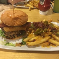 Photo taken at Crave Real Burgers by Gonzo 2. on 1/3/2016