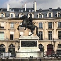 Photo taken at Statue de Louis XIV by Vasiliochek on 4/17/2019