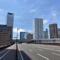 Photo taken at 宮城野橋 (X橋) by Yoshiaki N. on 4/29/2023