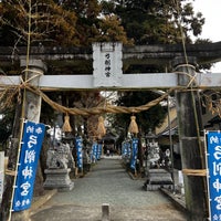 Photo taken at 弓削神社 by ume_h on 1/2/2023