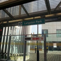 Photo taken at Langdon Park DLR Station by alwinhimself on 11/29/2014