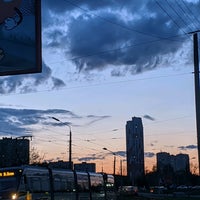 Photo taken at Borshchahivka by Кристина Л. on 4/26/2021