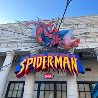 Photo taken at The Amazing Adventures of Spider-Man - The Ride 4K3D by kbknchan on 11/7/2023