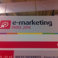 Photo taken at E-marketing Paris 2014 by Aziza A. on 4/8/2014
