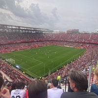 Photo taken at Estadio Ramón Sánchez-Pizjuán by MoaYaD on 5/27/2023