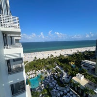 Снимок сделан в Loews Miami Beach Hotel пользователем Waheeb 8/25/2023