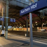 Photo taken at Aachen Main Station by Y V. on 5/16/2022