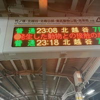 Photo taken at Nishiarai Station (TS13) by AKI N. on 10/21/2023