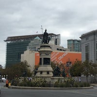 Photo taken at Pioneer Monument  (James Lick Monument) by Neslihan on 8/30/2018