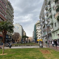 Photo taken at Navarinou Square by Neslihan on 2/22/2022
