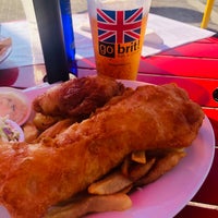 Photo taken at go fish! a british fish + chip shop by CM C. on 6/30/2020
