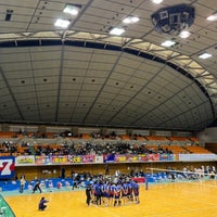 Photo taken at Machida Gymnasium by 朝日奈 on 3/26/2022