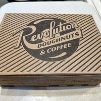 Photo taken at Revolution Doughnuts &amp;amp; Coffee by Carl B. on 6/27/2023