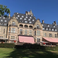 Photo taken at Schlosshotel Kronberg by Oya Y. on 9/19/2020