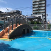 Photo taken at 美好町水遊び広場 by Shugo S. on 8/8/2022