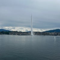 Photo taken at Geneva Water Fountain by Nawaf ⚖️ on 5/18/2024