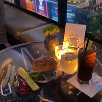 Photo taken at R Lounge at Two Times Square by F A. on 7/23/2023
