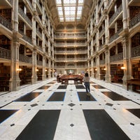 Photo taken at George Peabody Library by Ehsan M. on 8/14/2022